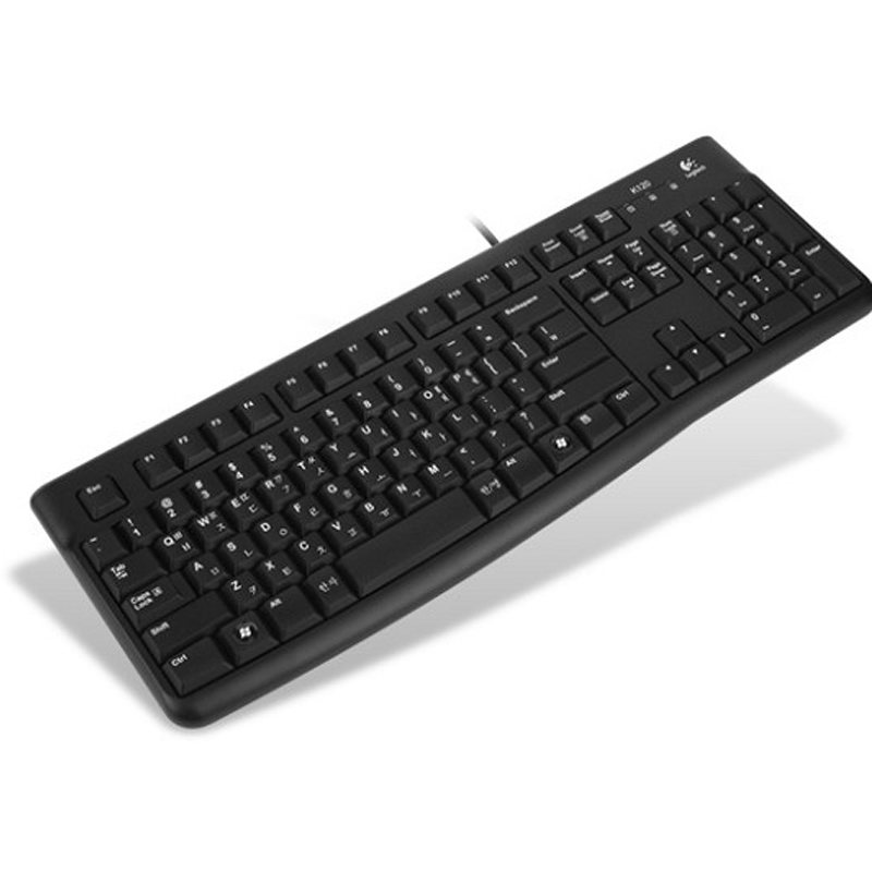 로지텍 K120 유선 멤브레인 키보드